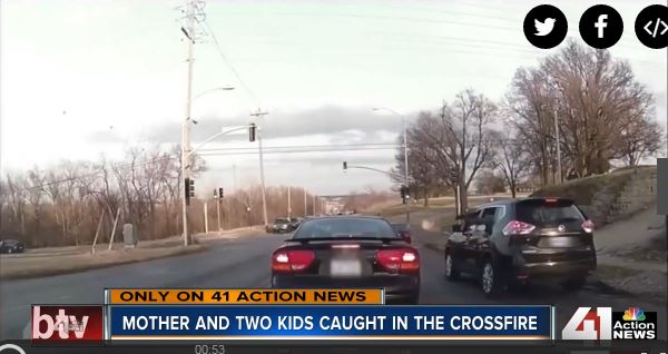 Crazy Drive-by shooting caught on personal dashcam -Action News Exclusive
